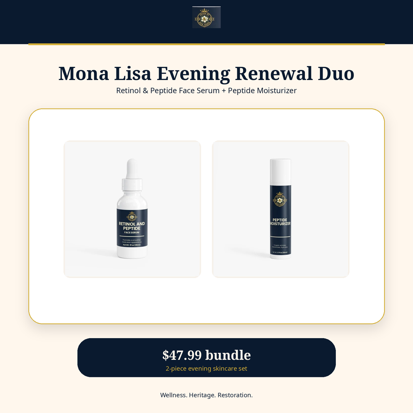 Mona Lisa Evening Renewal Duo