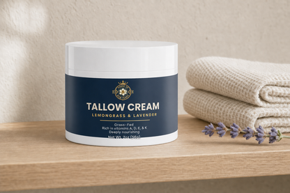 Tallow Cream Lemongrass & Lavender