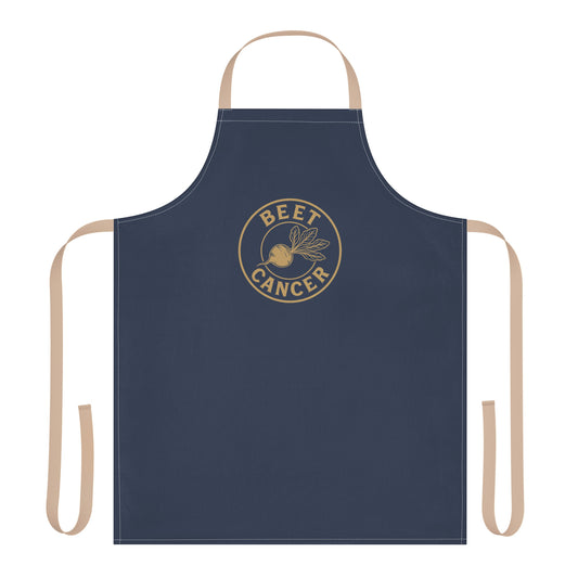 Beet Cancer Collective Signature Navy Strap Apron