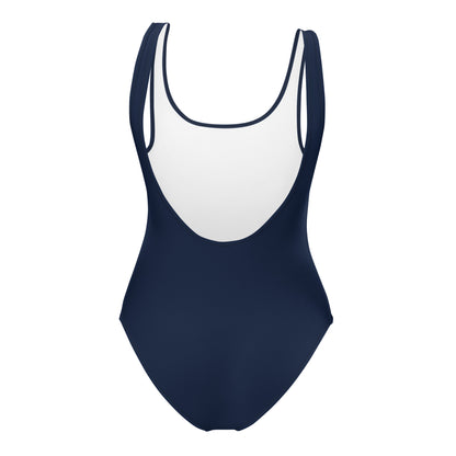 Beet Cancer Collective Signature Navy Swimsuit