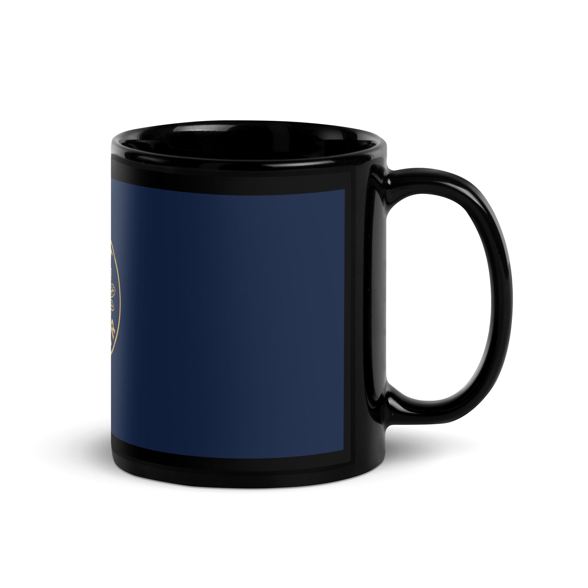 Beet Cancer Collective Signature Navy Glossy Mug