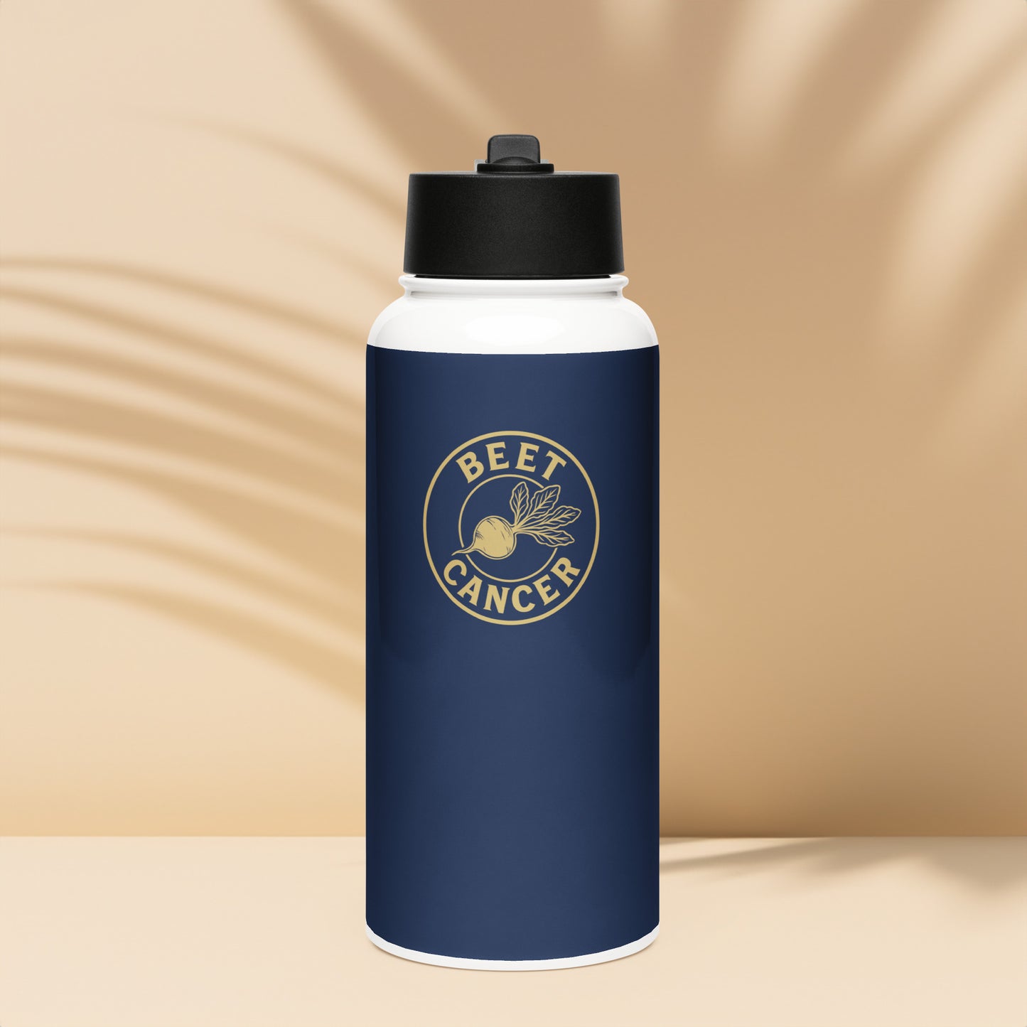 Beet Cancer Signature 32 oz Insulated Water Bottle – alternate view