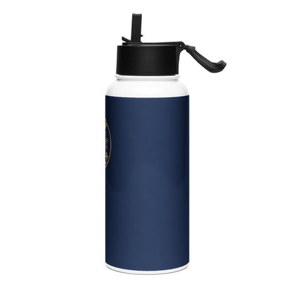 Beet Cancer Collective Signature Insulated Water Bottle, 32 oz stainless steel with straw lid